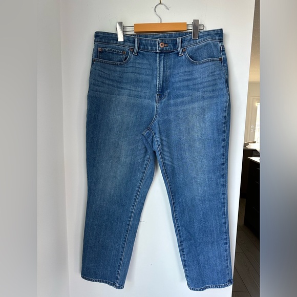 Size 12 high waist modern ankle Talbots women’s jeans - Picture 4 of 7